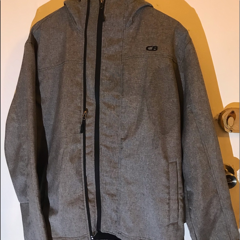 Premium CB Winter Jacket with double zipper for internal heat retention